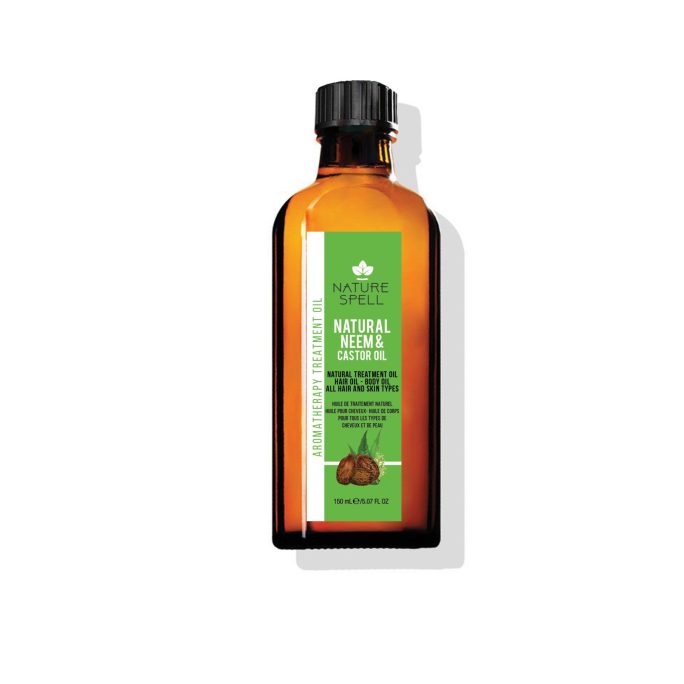 Nature Spell – Natural Neem & Castor Oil,150 ML