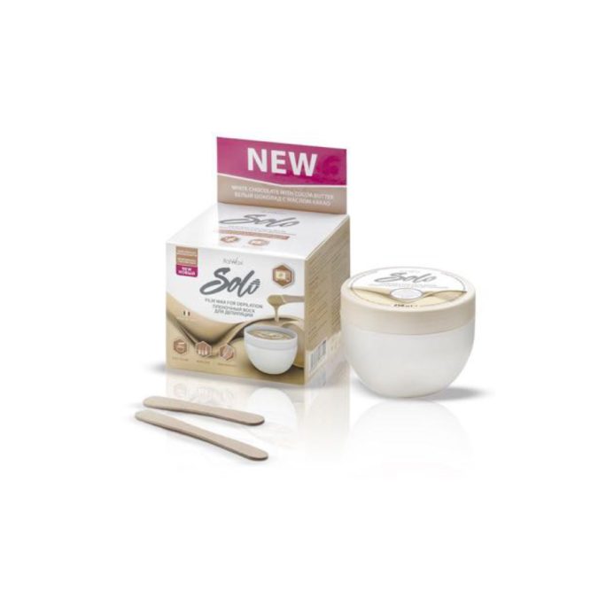 ITALWAX SOLO MICROWAVEABLE FILMWAX WHITE CHOCOLATE WITH COCOA BUTTER 250ml