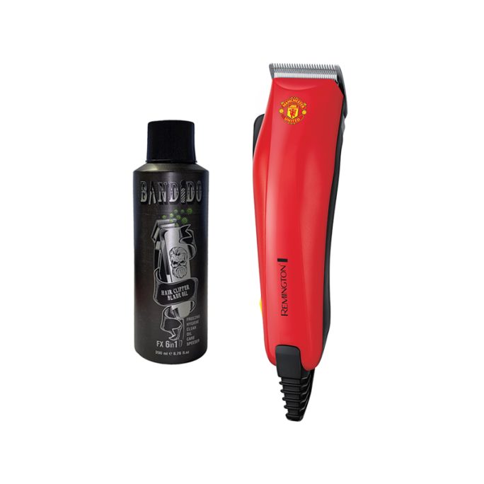Remington Hc5038 Man Utd Clipper With Bandido Clipper Oil
