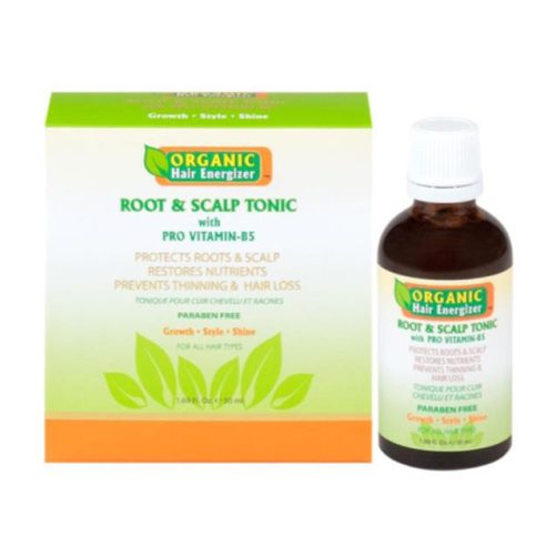 Organic Hair Energizer Root & Scalp Pro Vitamin-B5 Hair Growth Tonic 50ml