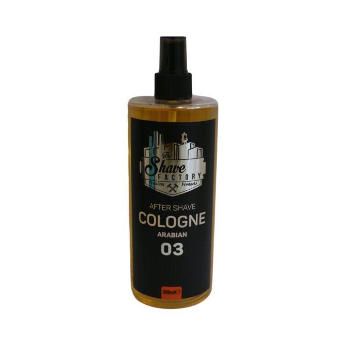 The Shave Factory After Shave Cologne 03 Arabian 500ML