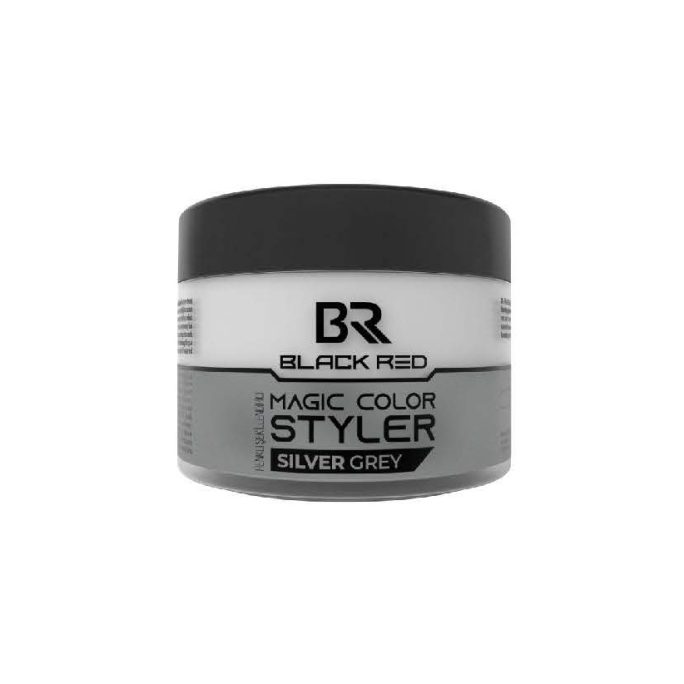 BLACK RED Magic Color Styler Wax - Silver Grey