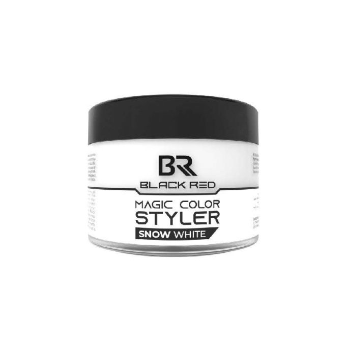 BLACK RED Magic Color Styler Wax - Snow White