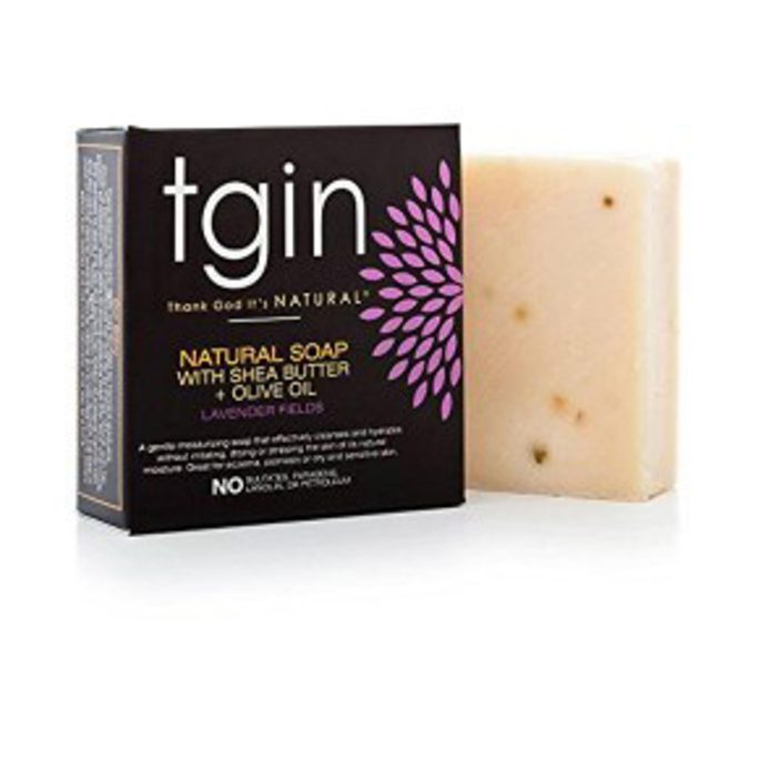 TGIN Natural Soap with Shea Butter + Olive Oil - Lavender