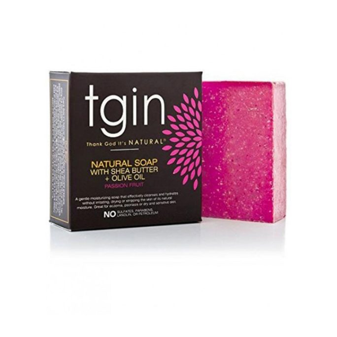 TGIN Natural Soap with Shea Butter + Olive Oil - Passion Fruit