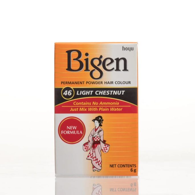 Bigen Permanent Powder Hair Color - Light Chestnut