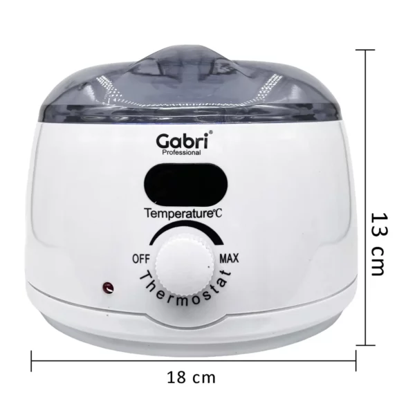 Gabri single pot wax warmer with temperature control