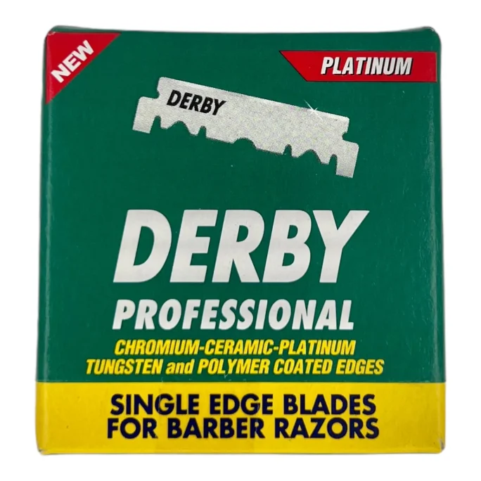 Derby Professional Single-Edge Razor Blades: Master Precision Shaving 100 Pack