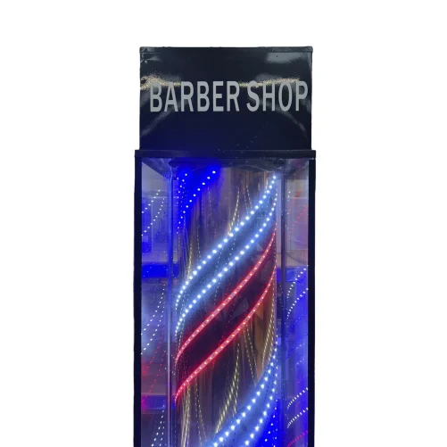 Gabri Barber Pole LED Light Floor Lantern Style - Image 5